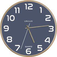 UNiLUX Wanduhr/Quarzuhr, BALTIC, Durchmesser: 315 mm, blau – Bild 2