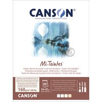 CANSON Zeichenpapier Mi-Teintes, im Block, 240 x 320 mm – Bild 2