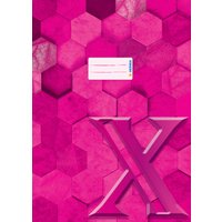HERMA Heftschoner X, aus Karton, DIN A4, pink