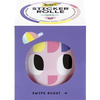 folia Sticker FACE IT, auf Rolle, 4 m – Bild 2