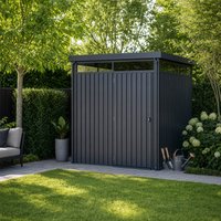 Gartenhaus LEVANTO Anthrazit - 204 x 226 cm – Bild 2