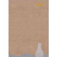 sigel Weihnachts-Motiv-Papier, Polar bear with..., A4 – Bild 2