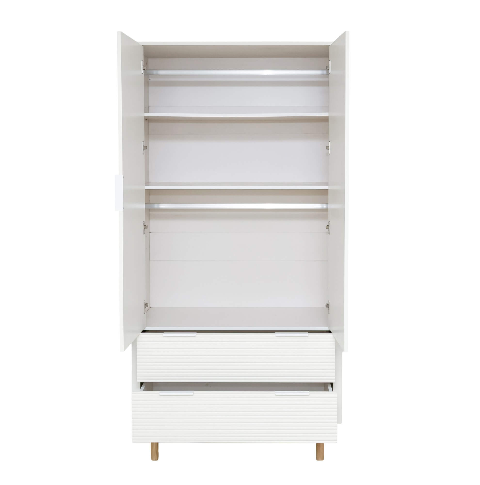 Home Deluxe 4058166441867 Kleiderschrank Weiß – Bild 6