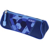 herlitz Schlamper-Etui Dreikant, Blue Goal