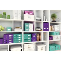 LEITZ Schubladenbox Click & Store, 3 Schübe, schwarz