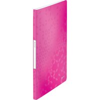 LEITZ Sichtbuch WOW, A4, PP, mit 20 Hüllen, pink