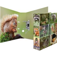 HERMA Motivordner, Tierwelten, DIN A4, Waldtiere