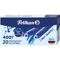 Pelikan Standard-Tintenpatronen 4001 TP/20, königsblau – Bild 2