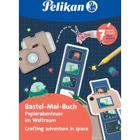Pelikan Bastel- und Ausmalbuch, Weltraum, DIN A4 – Bild 2