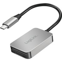 LogiLink USB-C 3.2 Gen 1 Dual-Kartenleser, aus Aluminium – Bild 2