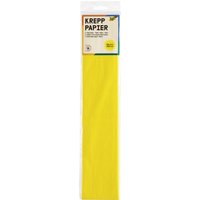 folia Krepppapier-Lagen, (B)500 mm x (L)2,5 m, gelb