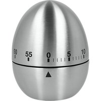 metaltex Küchentimer/Eieruhr, mechanisch, Eiform, 60 Minuten