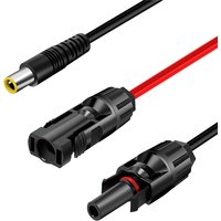 LogiLink Solar-Adapterkabel, schwarz/rot, 1,8 m – Bild 2