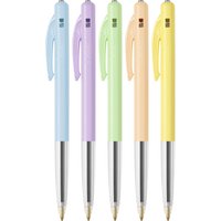 BIC Druckkugelschreiber M10 Pastel, 50er Box