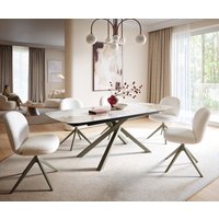 DELIFE Edge Esstisch Keramik ausziehbar – Bild 2