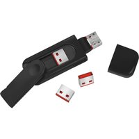 LogiLink USB Sicherheitsschloss, 1x Schlüssel / 4x Schlösser – Bild 2