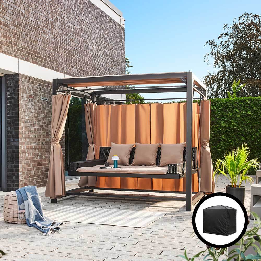 Pavillon Gartenliege mit Abdeckung PROVENCE – Bild 3