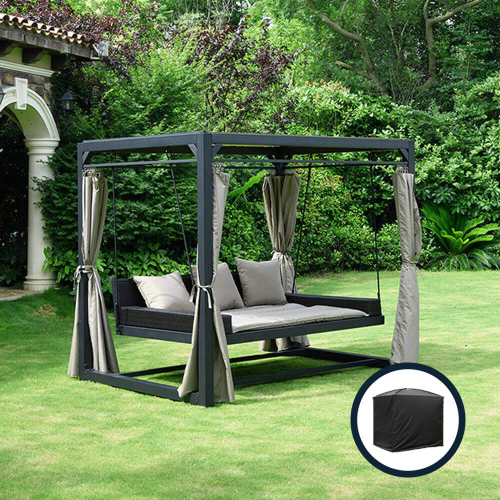 Pavillon Gartenliege mit Abdeckung PROVENCE – Bild 4