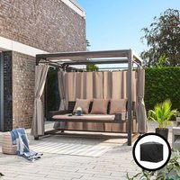 Pavillon Gartenliege mit Abdeckung PROVENCE