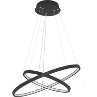 RALPH Pendellampe schwarz 67192-42B, D/H: 51 x 120 cm, Metall, Kunststoff – Bild 2
