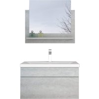 Home Deluxe 4058166164179 Badmöbel Grau