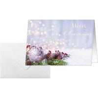 sigel Weihnachtskarte, Charmful Christmas, A6 quer (A5)
