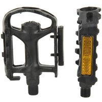FISCHER Fahrrad-Pedale, für Mountainbikes, schwarz – Bild 2