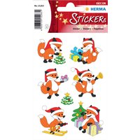 HERMA Weihnachts-Sticker DECOR, Weihnachtsfuchs