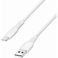 LogiLink USB 2.0 Kabel, USB-A - USB-C, 0,3 m, weiß – Bild 2