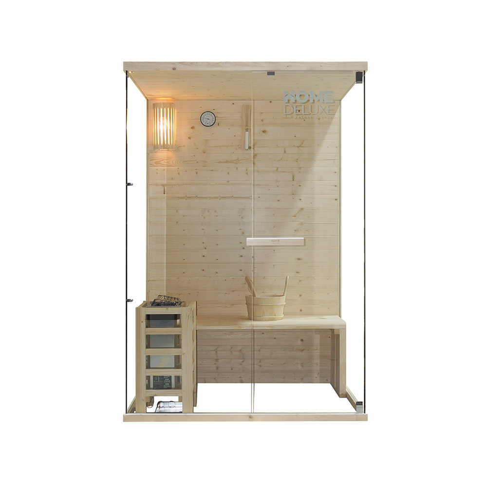 Traditionelle Sauna ARUNA - 130 x 190 cm für 1-2 Personen – Bild 3