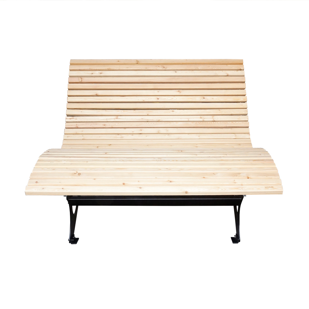Home Deluxe 4058166267351 Wellenholzliege Sofa – Bild 5