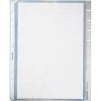 LEITZ Register-Prospekthülle, blanko, A4, PP, 10-teilig