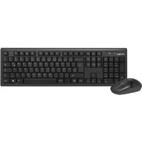LogiLink Desktop Set, kabellos, 66 Kanäle, schwarz – Bild 2