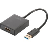 DIGITUS USB 3.0 - HDMI Video Adapter, schwarz – Bild 2