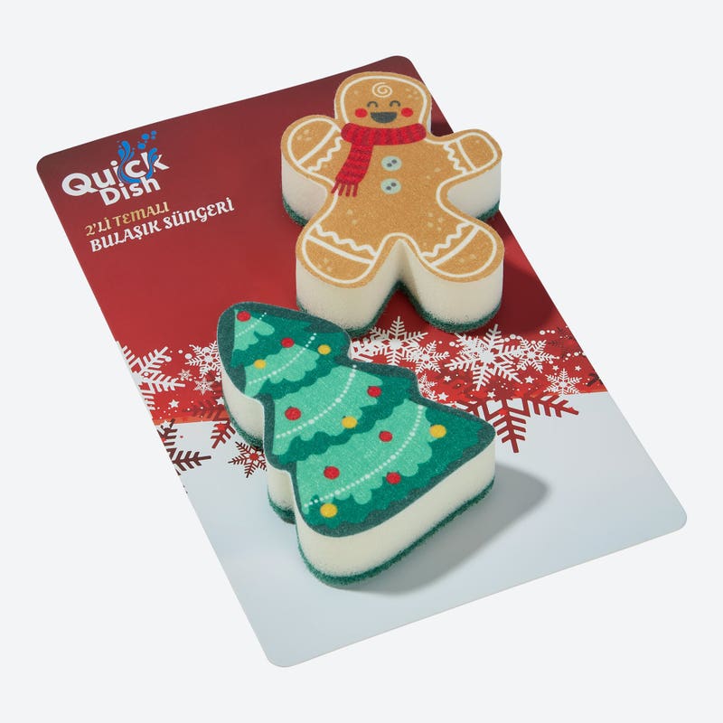 NKD 5228594 Schwamm Weihnachts-Motiv – Bild 2