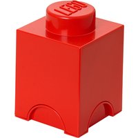 LEGO Aufbewahrungsstein STORAGE BRICK 1, 1,2 Liter, rot – Bild 2
