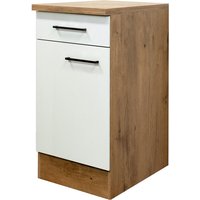 Unterschrank Avila Magnolia/Lancelot Oak NB ca. 40x85x60cm