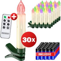 monzana 105267 Weihnachtsbaumkerzen LED