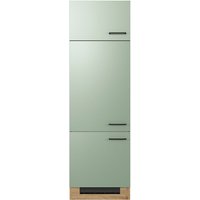 Geräteumbauschrank Cara Schilfgrün/Artisan Eiche NB 60cm