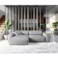 DELIFE Sirpio XL Ecksofa Grau