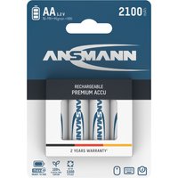 ANSMANN NiMH Akku maxE, Mignon (AA) 2.100 mAh, 4er Blister