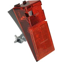 FISCHER Dynamo-LED-Rückleuchte, mit integriertem Reflektor
