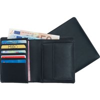 Alassio Kombi-Geldbörse, Leder, schwarz – Bild 2