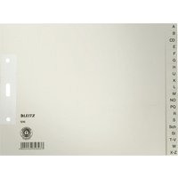 LEITZ Tauenpapier-Register, A-Z, A4 Überbreite, halbe Höhe