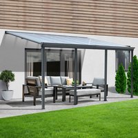 Terrassenüberdachung SOLIS - 618 / 625 x 303 / 300 x 278 / 226 cm – Bild 2