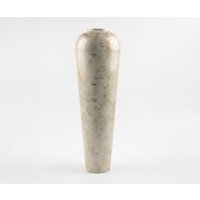 Vase Tavera B29 x T29 x H95 cm Metall Alabaster Gold Handgemacht