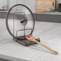 metaltex Deckel- und Löffelablage Tokyo LAVA, matt-schwarz