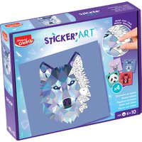 Maped Creativ Kleben nach Zahlen STICKER, ART