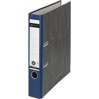 LEITZ Wolkenmarmor-Ordner, 180 Grad, DIN A4, 52 mm, blau – Bild 2