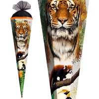 ROTH Schultüte, Tiger, eckig, 850 mm